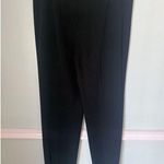 Ming Wang 𝅺 Black Luxury Pull-On Acrylic Knit Travel Dress Pant Large Photo 0
