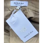 Sporty & Rich Vendome Box Pleat Skirt Beige Chocolate Preppy Equestrian Academia Size XS Photo 11