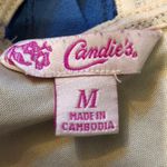 Candie's Candie’s Fit & Flare Two Layer A-line Blue Dress Medium M Photo 7