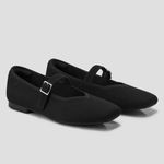 Vivaia Margot Mary Jane Comfort OldMoney Washable Arch Support Flats Black 7 Photo 6