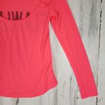 Material Girl  Active Pink Flawless Long Sleeve Keyhole Back Top Women's Size XS Photo 10