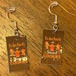 Teacher necklace and earrings Photo 2