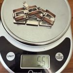 Brighton Retired Milano Walnut Brown Scroll Wide Link Bracelet 55g. Photo 13