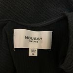 Moussy Vintage Black Ribbed Knit Spaghetti Strap Camisole Tank Top Medium Japan Photo 5