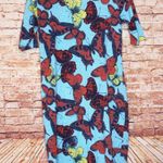 LuLaRoe | Julia 3/4 Sleeve Butterfly Dress Photo 1