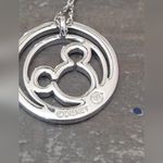 Swarovski Disney100 Mickey Mouse pendant necklace Silver Photo 6