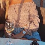 Princess Polly Cheetah off the shoulder blouse Photo 0