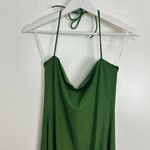Reformation  Hilo Knit Dress in Palm Green Size Medium Photo 3