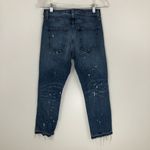 Veronica Beard  10.75” Ines Girlfriend Paint Jeans Size 26 Photo 7