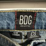 BDG  Urban Outfitters Blue Slim Straight Distressed Jeans Women’s Size 29 Photo 2