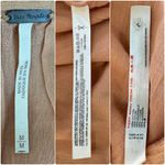 Free People  So Fresh Tunic Oversized Top Puff Sleeve Button Down Dress Sz M NEW Photo 12