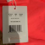 ANDIE  Swim The Santorini One Piece Neon Coral Eco Nylon Size Medium Photo 4