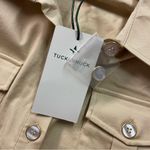 NWT Tuckernuck Steele Shirt Button Down Blouse in Khaki Women’s Size XS Top Tan Photo 8