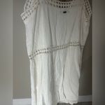 O'Neill OโNeill Womenโs Medium Dress โ White Crochet Trim Boho Summer Photo 4