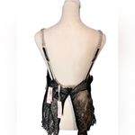 Victoria's Secret Vs sateen lace top jeweled strings new Photo 5