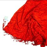 Bijoux Terner  pashmina orange red scarf new with tags Photo 1