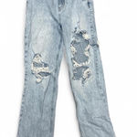PacSun  Light Blue Distressed Boyfriend Jeans Photo 0