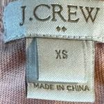 J.Crew Women's Pink Floral Embroidered Crochet Tank Top Neck XS Photo 1