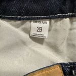 BDG Urban Outfitters‎  Low Rise Flare Jeans Women’s Size 29 Dark Wash Print Photo 4