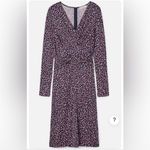 Tory Burch Agate Confetti Faux Wrap Dress - Medium Photo 3