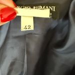 Giorgio Armani Vintage  Plaid Wool Blazer Photo 5