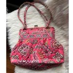 Vera Bradley Vibrant Quilted Pink Handbag Photo 0