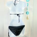 Xhilaration 2 piece black bikini set size S/M Photo 2