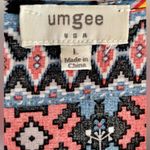 Umgee  Boho Babydoll Patterned Festival Dress L Photo 3