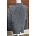 Daniel Rainn Blazer Jacket Sweater Black Tweed double breasted XL career office Photo 3