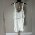 O'Neill OโNeill Womenโs Medium Dress โ White Crochet Trim Boho Summer Photo 3