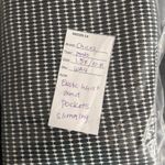 Chico's Pull On Pants 10R Or 1.5 Slimming Stretch Black White Control Top Photo 5