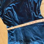 FATE. BY LFD BLUE VELVET LIKE DRESS M Photo 5