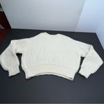 Apiece Apart Cream Crewneck Wool Sweater APPROX. Size LARGE No Size Tag *FLAWED Photo 14