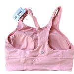 Lululemon NWT Wunder Train Longline Bra w Pads size 8 C/D Cup Dew Pink Everlux Photo 0