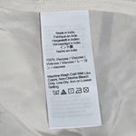 J.Crew Ruffle button-up shirt in crinkle chiffon in Ivory 2 NWT Photo 5