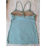 Lululemon RARE đź’ĄPower Tank Top Women's Turquoise Blue Beige Athletic Photo 3