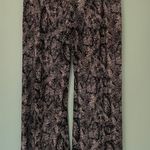 Veronica M Snakeskin Print Flare Pants Photo 4