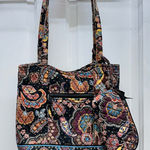 Vera Bradley 2 piece Kensington floral print earthy colors shoulder bag purse Photo 0