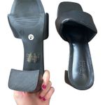 Charlotte Russe Women’s Square Toe Faux Leather Slip-on Sandal Size 10 Photo 6