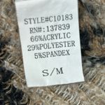 Dreamers  Leopard Print Open Cardigan Sweater Small/Medium Cozy Chic Photo 6