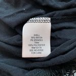 Philosophy Womens Medium Top Black Tank Fringe Hem Sleeveless Boho Festival Photo 4