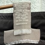 Kenar  Skirt Womens 8 Black Goth Flare Retro A-Line Zip Front‎ Pockets Parachute Photo 6