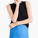 J.Crew Sleeveless Top with Pleated Trim Black Plus 16 NEW Photo 11