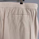 Banana Republic  Utility Jogger Cargo Neutral Women Size XL Pants Cream Off-White Photo 13