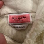 Kate Spade Cream Sherpa Hoodie XS Photo 1