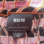 Anthropologie Maeve by  Adrienne Tunic Dress in Pink Black Size Extra Small‎ Photo 7