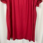 Loft Plus Red Embroidered Shift Dress Sz.20W NWT Photo 3