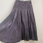 Vintage JEANOLOGY Collection Tie Dye Pleated Maxi Skirt Size 4 Photo 8