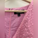 Lulus EUC Good to be Me Pink Eyelet Lace Midi Dress Size Small Retail $60 Photo 6