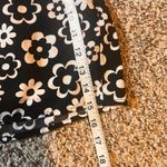 Hollister California Black White Floral Print Ultra High Rise Mini Skirt Photo 4